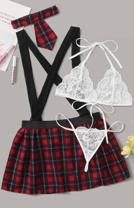 Elegant Lace Babydoll Chemise for Women