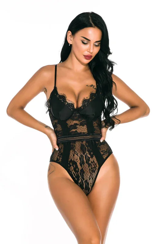 Sophisticated Lace Babydoll Lingerie