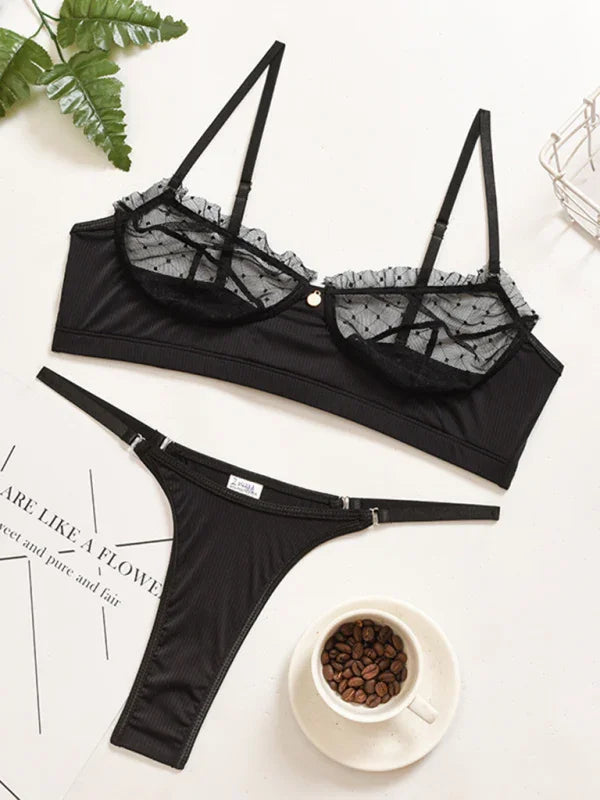 Women's Lace Mesh Lace Lace Camisole Sexy Lingerie
