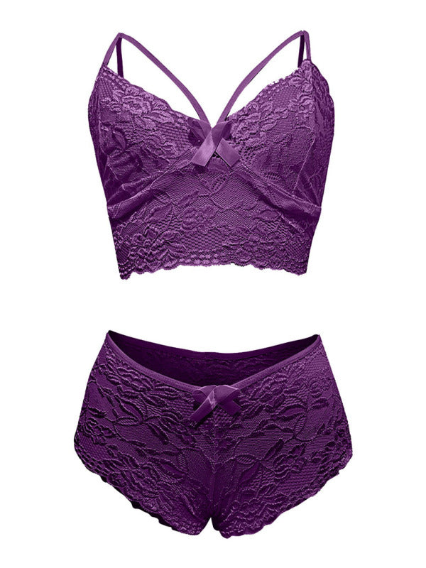 European & American Style Lace Lingerie Set