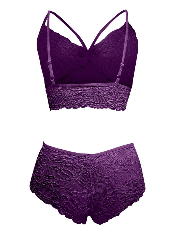 European & American Style Lace Lingerie Set